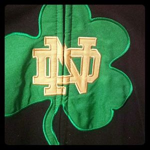 Notre Dame Fighting Irish Retro triblend zip up
